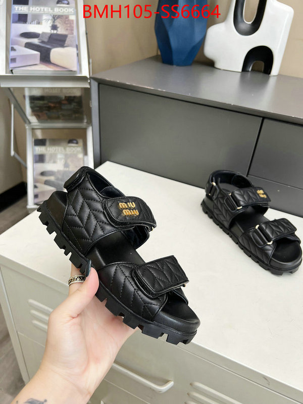 Women Shoes-Miu Miu perfect quality designer replica ID: SS6664 $: 105USD