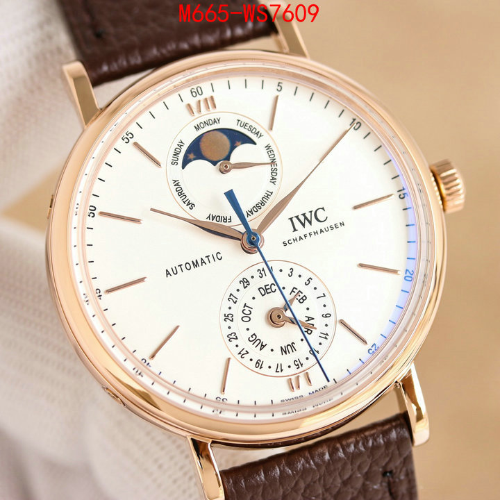 Watch(TOP)-IWC are you looking for ID: WS7609 $: 665USD