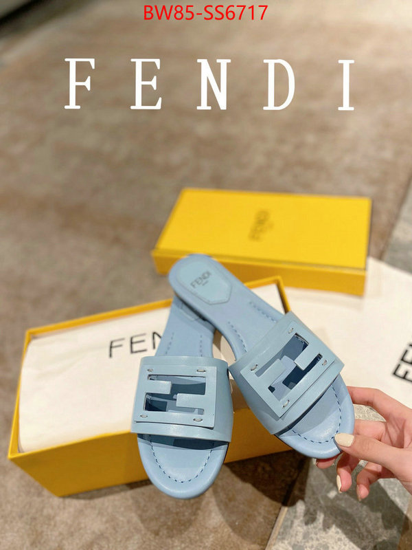 Women Shoes-Fendi high quality 1:1 replica ID: SS6717 $: 85USD