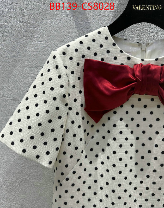 Clothing-Valentino brand designer replica ID: CS8028 $: 139USD
