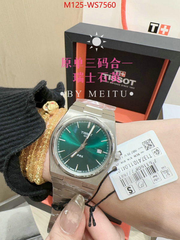 Watch(4A)-Tissot every designer ID: WS7560 $: 125USD-shoes yupoo Watch(4A)-Tissot every designer ID: WS7560 $: 125USD