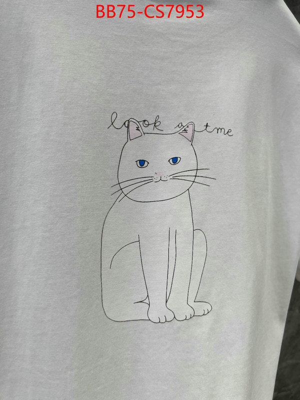 Clothing-Gucci cheap online best designer ID: CS7953 $: 75USD