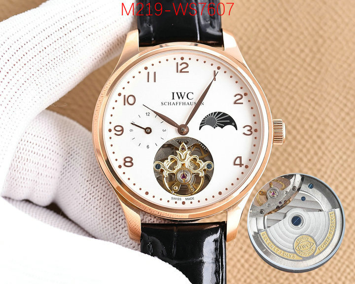 Watch(TOP)-IWC buy 1:1 ID: WS7607 $: 219USD-shoes yupoo Watch(TOP)-IWC buy 1:1 ID: WS7607 $: 219USD