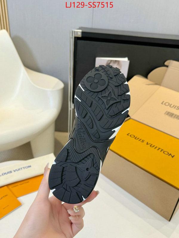 Men Shoes-LV high quality replica ID: SS7515 $: 129USD