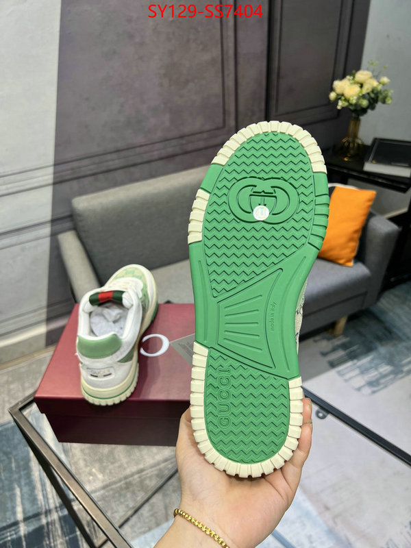 Men Shoes-Gucci what's the best to buy replica ID: SS7404 $: 129USD