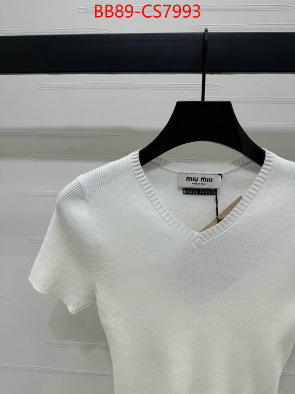 Clothing-MIU MIU where can you buy replica ID: CS7993 $: 89USD