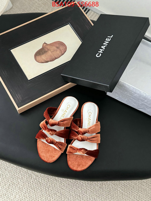 Women Shoes-Chanel replica best buy ID: SS6688 $: 109USD