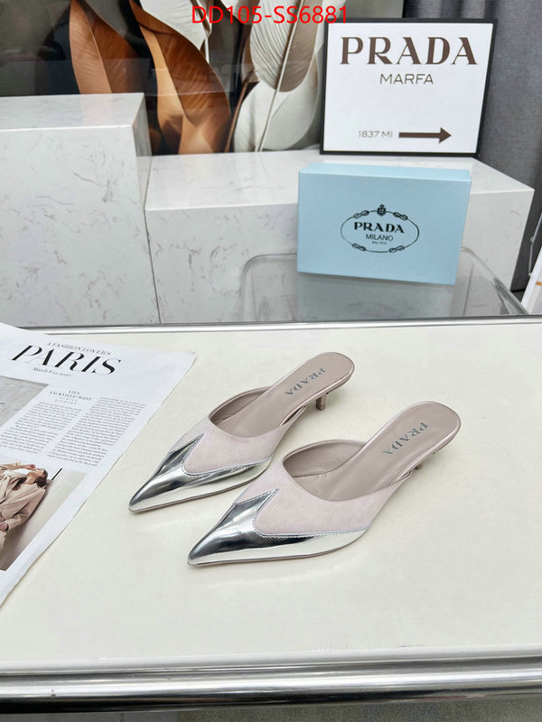 Women Shoes-Prada where can you buy a replica ID: SS6881 $: 105USD