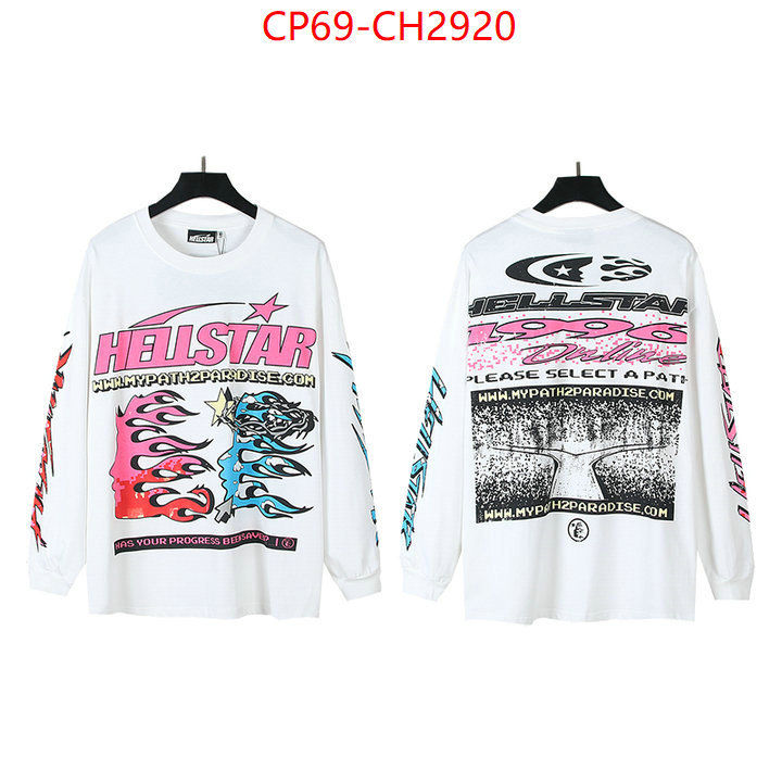 Clothing-Hellstar brand designer replica ID: CH2920 $: 69USD