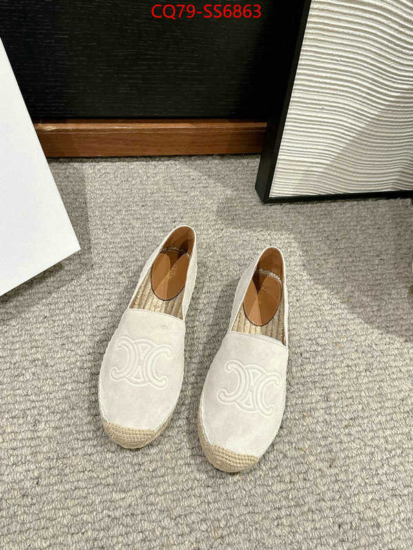 Women Shoes-CELINE luxury cheap replica ID: SS6863 $: 79USD