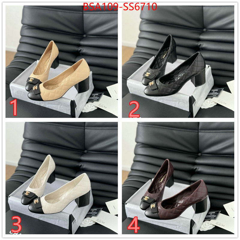 Women Shoes-Chanel fake high quality ID: SS6710 $: 109USD