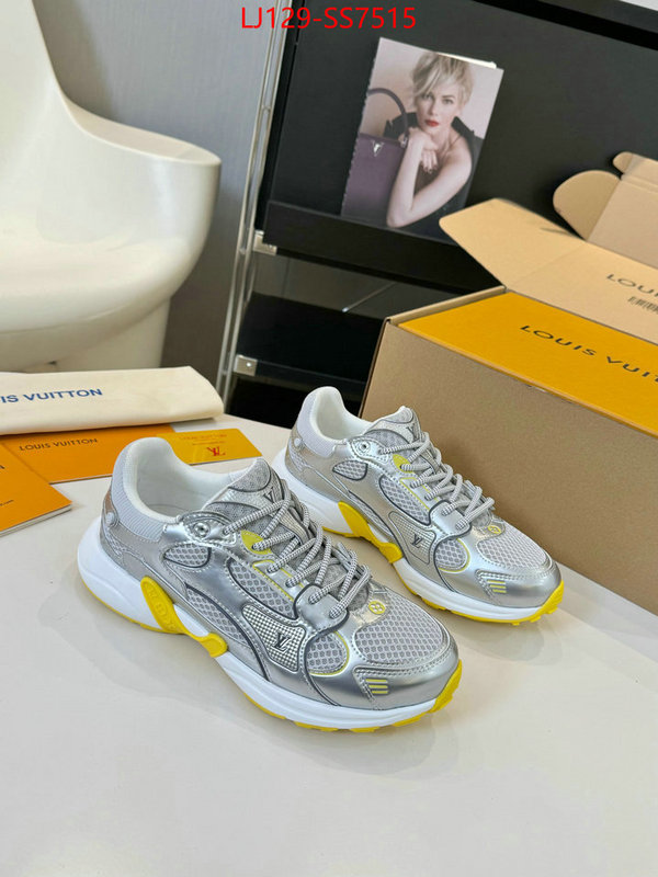 Men Shoes-LV high quality replica ID: SS7515 $: 129USD