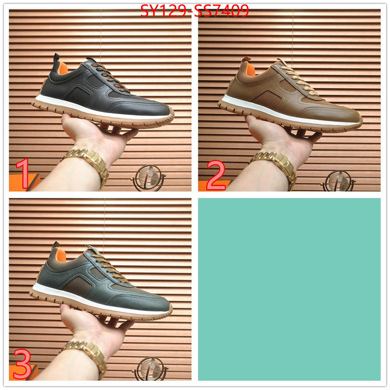 Men Shoes-Hermes fake cheap best online ID: SS7409 $: 129USD
