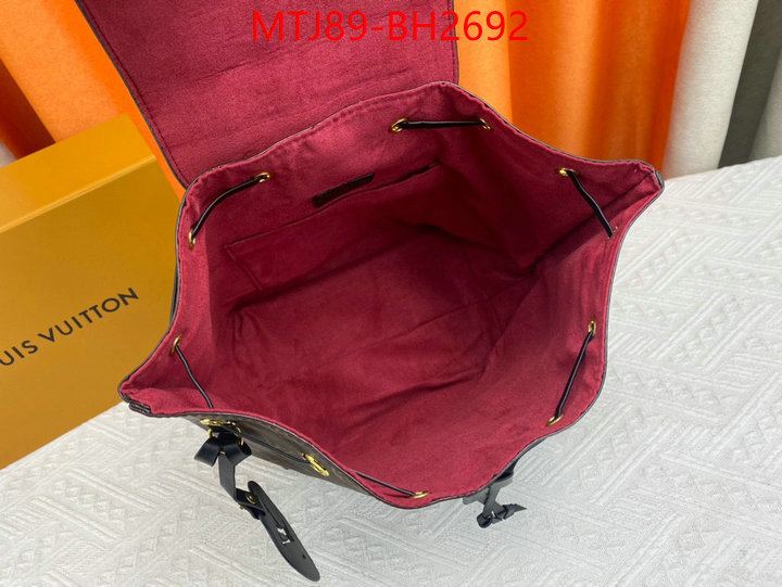 LV Bags(4A)-Backpack- the best affordable ID: BH2692 $: 89USD,