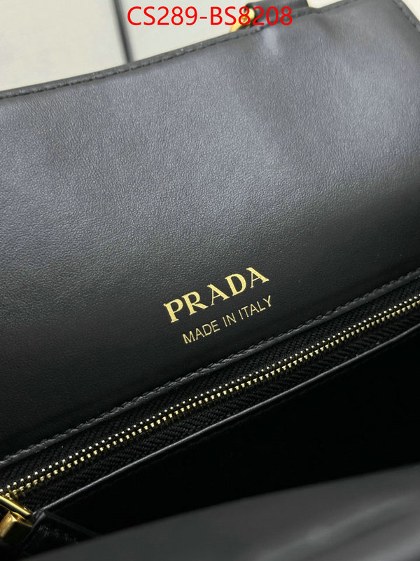 Prada Bags(TOP)-Handbag- high quality replica designer ID: BS8208 $: 289USD,