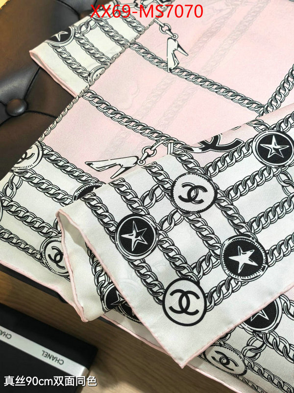 Scarf-Chanel designer replica ID: MS7070 $: 69USD