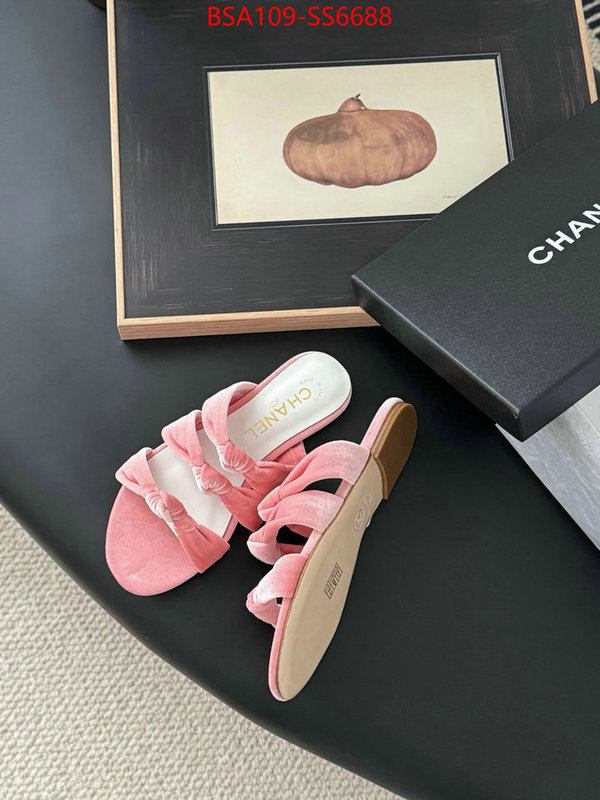 Women Shoes-Chanel replica best buy ID: SS6688 $: 109USD
