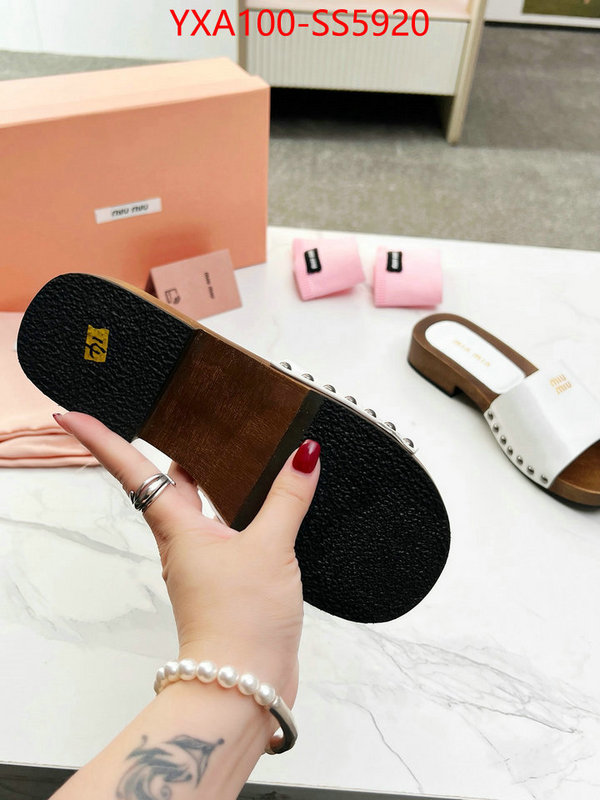 Women Shoes-Miu Miu online sales ID: SS5920 $: 100USD