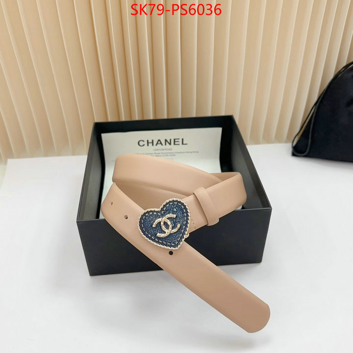 Belts-Chanel aaaaa+ replica designer ID: PS6036 $: 79USD