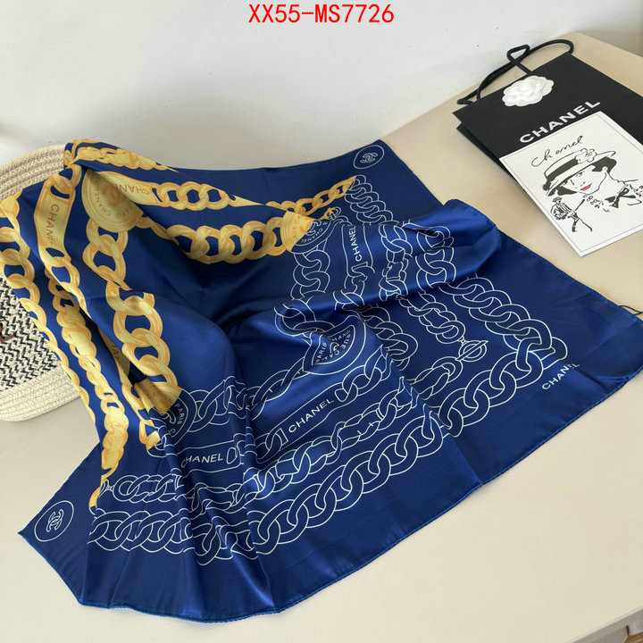 Scarf-Chanel what's the best to buy replica ID: MS7726 $: 55USD