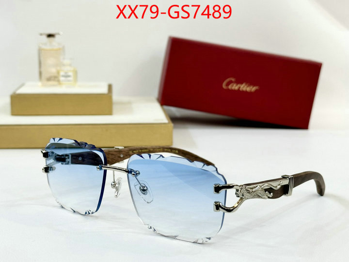 Glasses-Cartier perfect ID: GS7489 $: 79USD