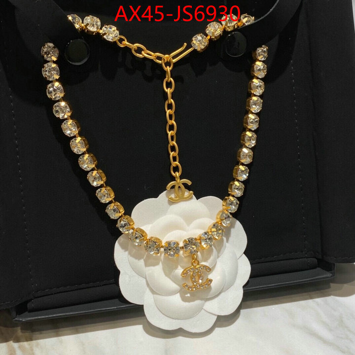 Jewelry-Chanel luxury shop ID: JS6930 $: 45USD