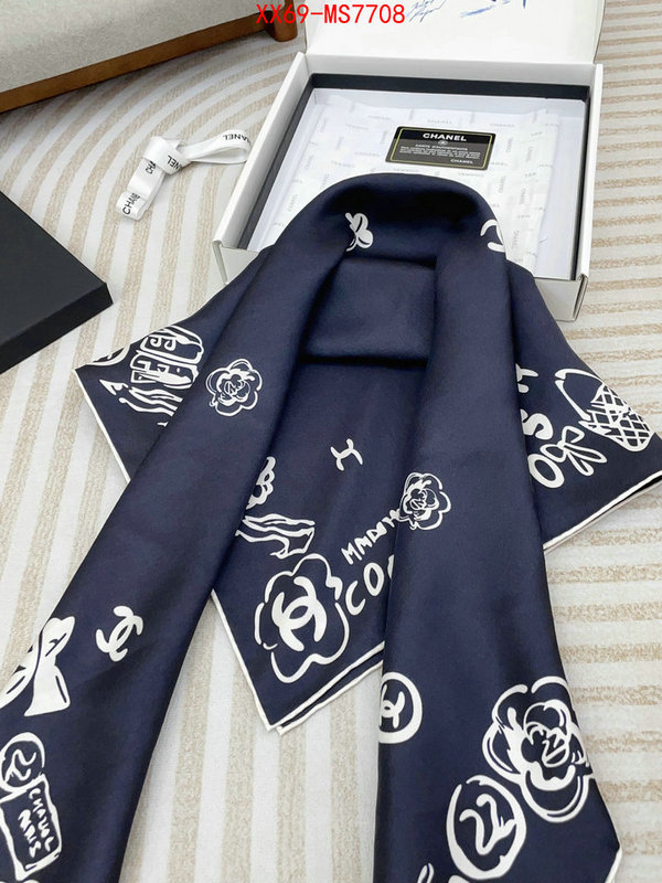 Scarf-Chanel what's the best place to buy replica ID: MS7708 $: 69USD