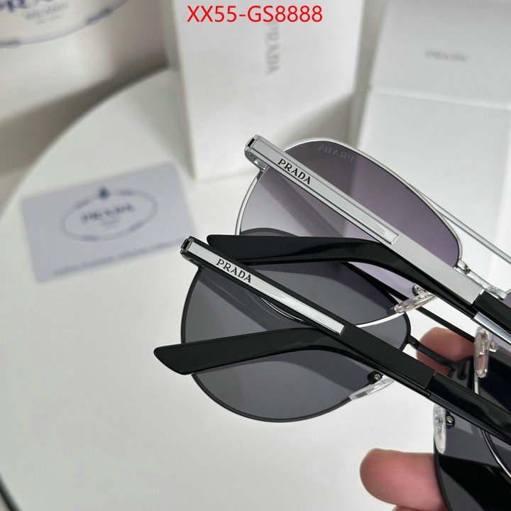 Glasses-Prada top quality designer replica ID: GS8888 $: 55USD