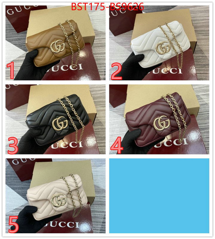 Gucci Bags(TOP)-Marmont we offer ID: BS9626 $: 175USD,