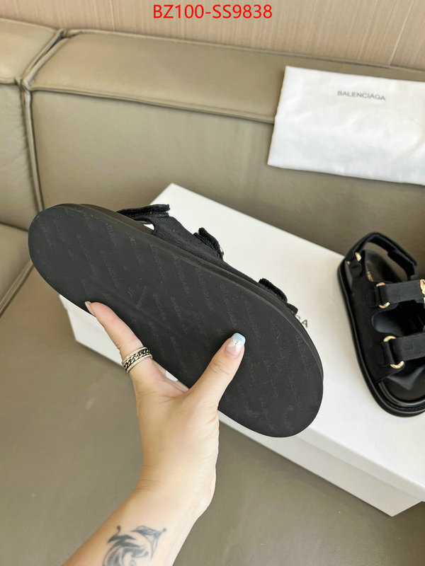 Women Shoes-Balenciaga exclusive cheap ID: SS9838 $: 100USD
