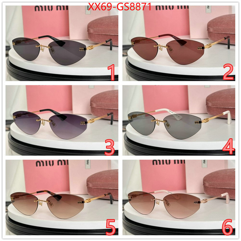 Glasses-Miu Miu best luxury replica ID: GS8871 $: 69USD
