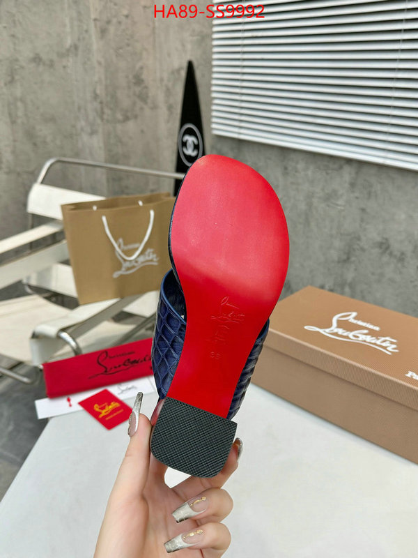 Women Shoes-Christian Louboutin top quality ID: SS9992 $: 89USD