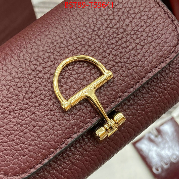Gucci Bags(TOP)-Wallet- replica shop ID: TS9641 $: 89USD,