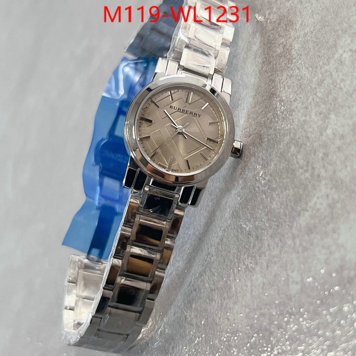Watch(4A)-Burberry replica every designer ID: WL1231 $: 119USD