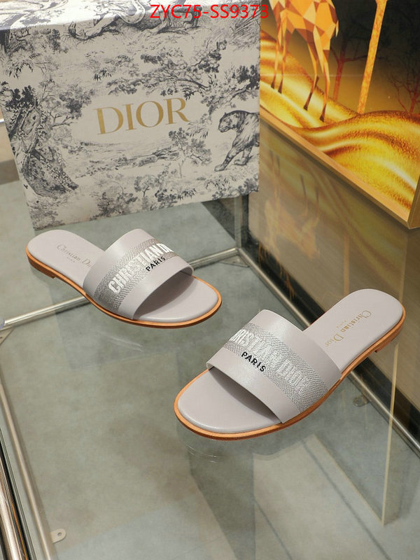 Women Shoes-Dior luxury fake ID: SS9373 $: 75USD
