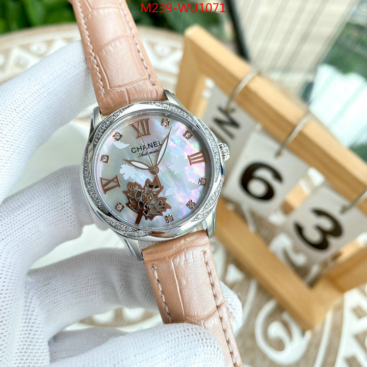 Watch(TOP)-Chanel replica sale online ID: WU1071 $: 239USD