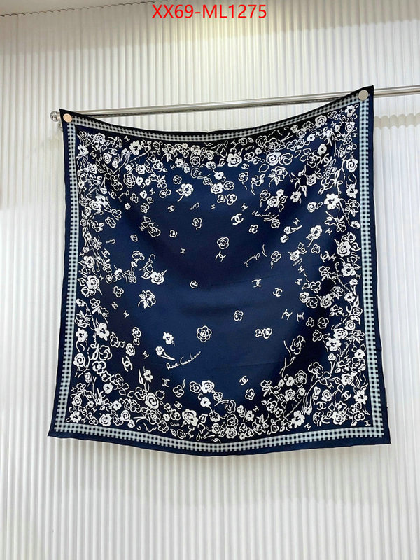 Scarf-Chanel wholesale replica shop ID: ML1275 $: 69USD