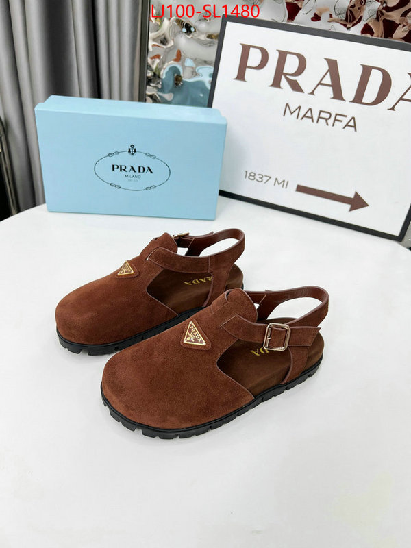 Women Shoes-Prada luxury fake ID: SL1480 $: 100USD