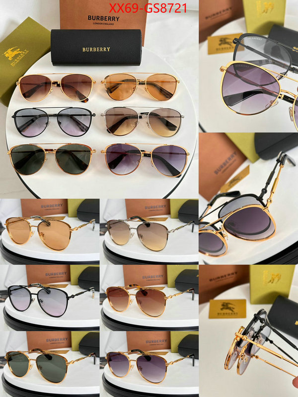 Glasses-Burberry luxury fashion replica designers ID: GS8721 $: 69USD