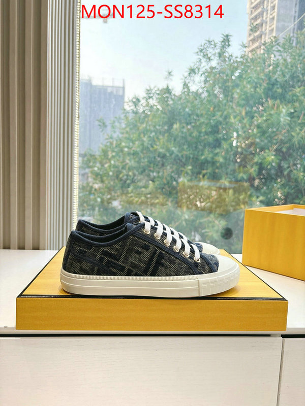 Men Shoes-Fendi best aaaaa ID: SS8314 $: 125USD