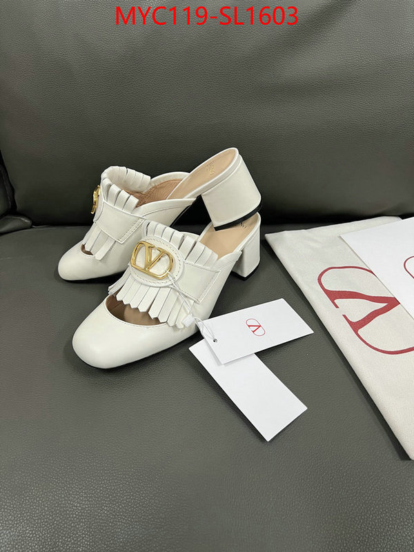 Women Shoes-Valentino replica aaaaa designer ID: SL1603 $: 119USD