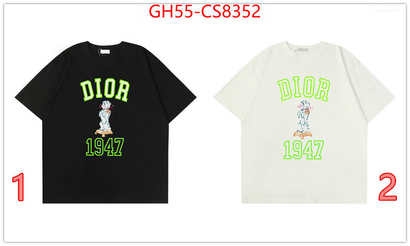 Clothing-Dior top quality designer replica ID: CS8352 $: 55USD