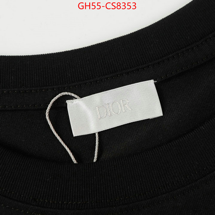 Clothing-Dior buy high-quality fake ID: CS8353 $: 55USD