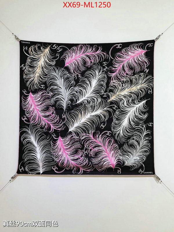 Scarf-Chanel fake high quality ID: ML1250 $: 69USD