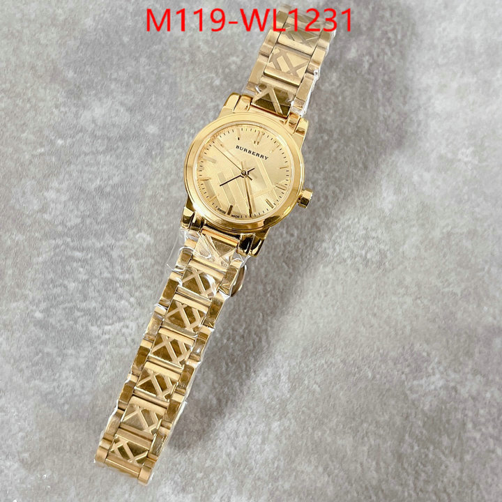 Watch(4A)-Burberry replica every designer ID: WL1231 $: 119USD