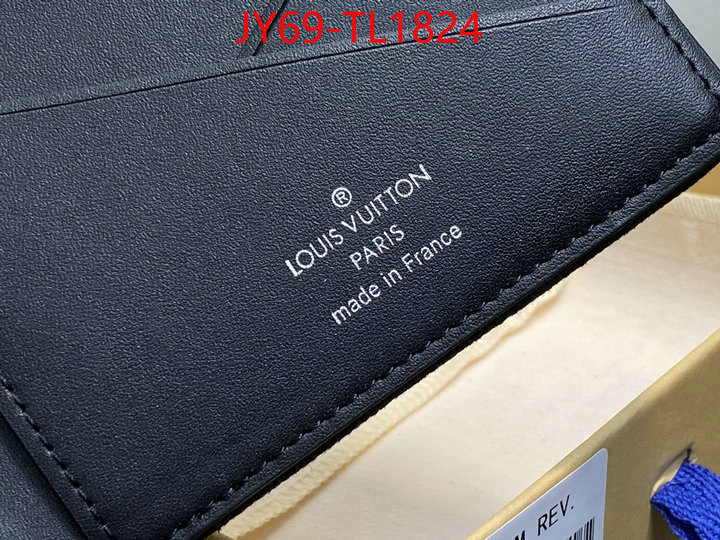 LV Bags(TOP)-Wallet what ID: TL1824 $: 69USD,