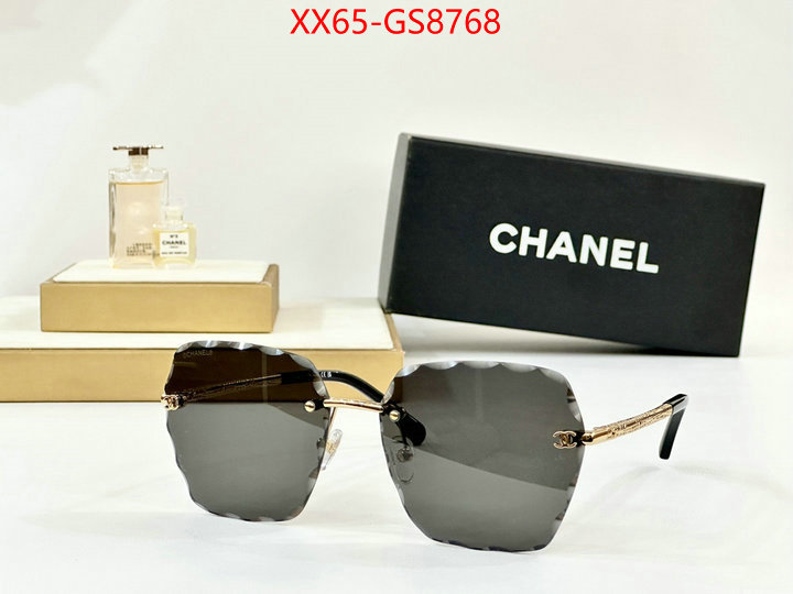 Glasses-Chanel buy the best high quality replica ID: GS8768 $: 65USD