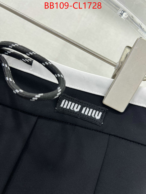 Clothing-MIU MIU mirror quality ID: CL1728 $: 109USD