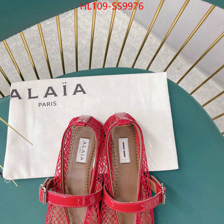 Women Shoes-ALAIA highest quality replica ID: SS9976 $: 109USD