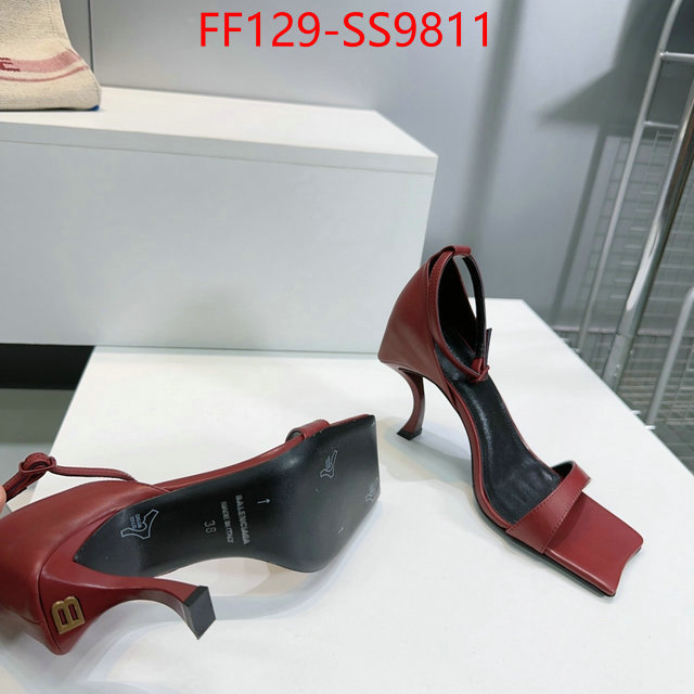 Women Shoes-Balenciaga high quality aaaaa replica ID: SS9811 $: 129USD